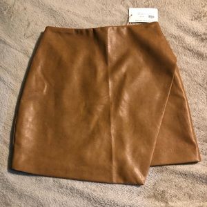Leather skirt